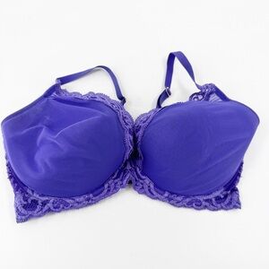 ✅ NATORI Feathers Full Figure Underwire Bra 34DDD IN PURPLE